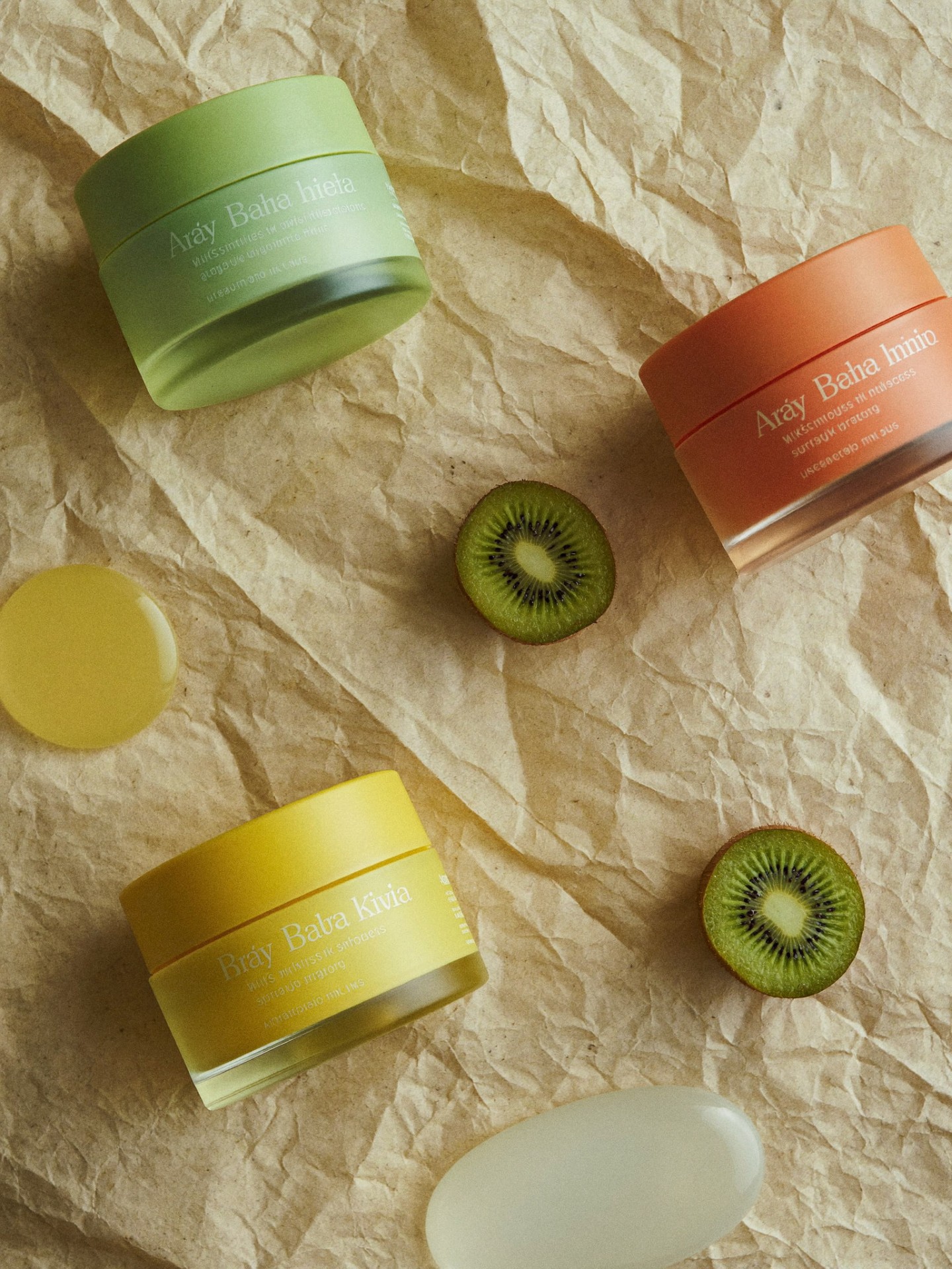 Skincare · flat lay